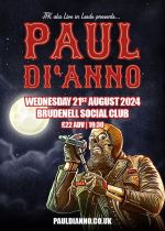 Paul Dianno + Gypsys Kiss on Wednesday 21st August 2024