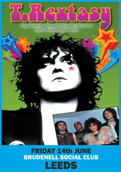 TRextasy The Worlds Only Official Tribute To Marc Bolan  TRex on Saturday 7th September 2024