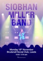 Siobhan Miller Band + Guests on Monday 18th November 2024
