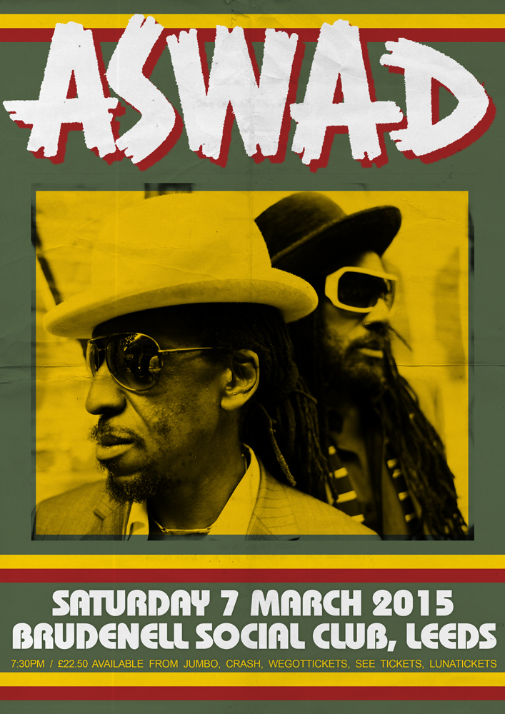 Aswad Plus Guest Support Gig at Leeds Brudenell Social Club