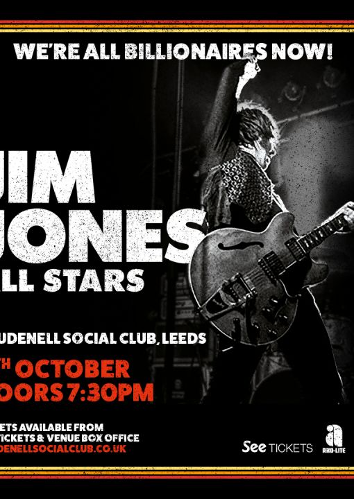 Jim Jones AllStars  Guests on Wednesday 9th October 2024
