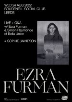 Ezra Furman (Sold Out) LIVE + Q&A W/ Simon Raymonde | Support From Sophie Jamieson on Wednesday 24th August 2022