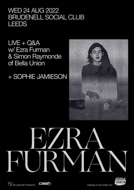 Ezra Furman Sold Out LIVE  QA W Simon Raymonde  Support From Sophie Jamieson on Wednesday 24th August 2022