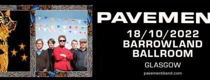 Pavement @ Barrowland Ballroom Glasgow on Tuesday 18th October 2022