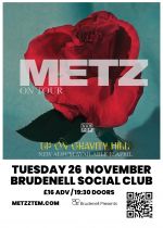 METZ + Guests on Tuesday 26th November 2024