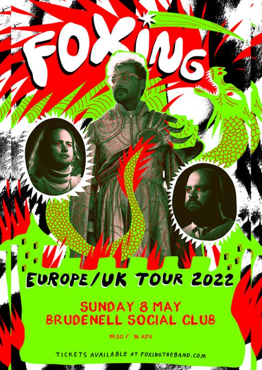 Foxing Plus Guests on Sunday 8th May 2022