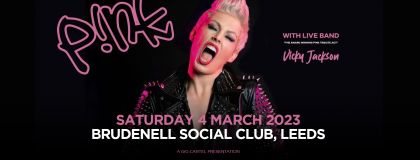 Pink By Vicky Jackson Plus Guests on Saturday 4th March 2023