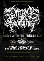 Dragged Into Sunlight + Gnaw Their Tongues + Dvne + Mountains Crave + Gloomweaver on Friday 15th January 2016
