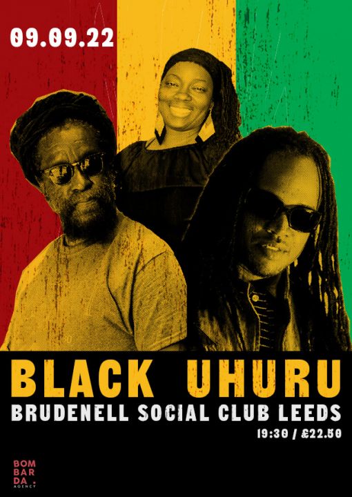 Black Uhuru Plus Guests on Friday 9th September 2022