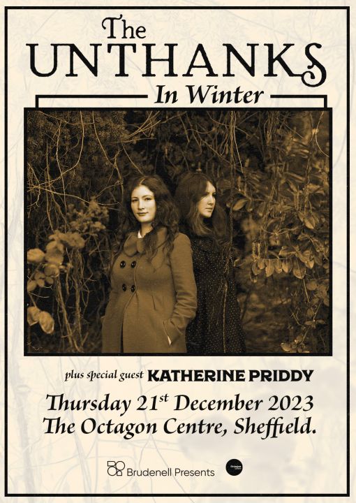The Unthanks In Winter  Katherine Priddy  Octagon Sheffield  on Thursday 21st December 2023