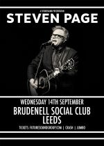 Steven Page + Guests on Wednesday 14th September 2022