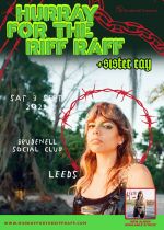 Hurray For The Riff Raff + Sister Ray on Saturday 3rd September 2022