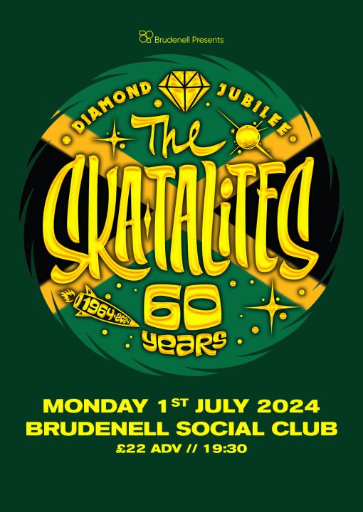 The Skatalites 60th Anniversary Tour on Monday 1st July 2024