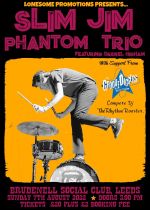 Slim Jim Phantom Trio Feat: Darrel Higham + The Groovediggers on Sunday 7th August 2022