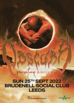 Obscura With PERSEFONE + DISILLUSION on Sunday 25th September 2022