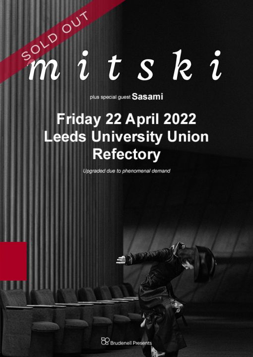 Mitski  Sold Out  Leeds University Refectory  Sasami on Friday 22nd April 2022