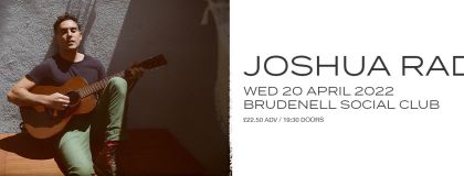 Joshua Radin Plus Guests on Wednesday 20th April 2022