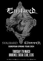 Enslaved + Svalbard + Wayfarer on Thursday 7th March 2024