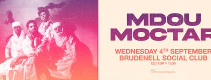 Mdou Moctar + Guests on Wednesday 4th September 2024