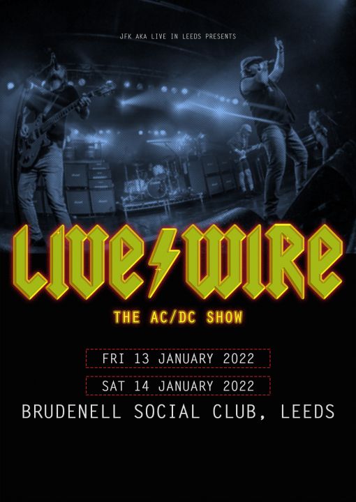 LiveWire The ACDC Tribute Show on Friday 13th January 2023