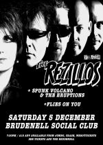 The Rezillos + Spunk Volcano And The Eruptions + Flies On You on Saturday 5th December 2015