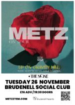 METZ + THE NONE on Tuesday 26th November 2024
