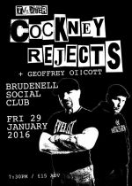 Cockney Rejects + Geoffrey Oi!Cott + King Crows on Friday 29th January 2016
