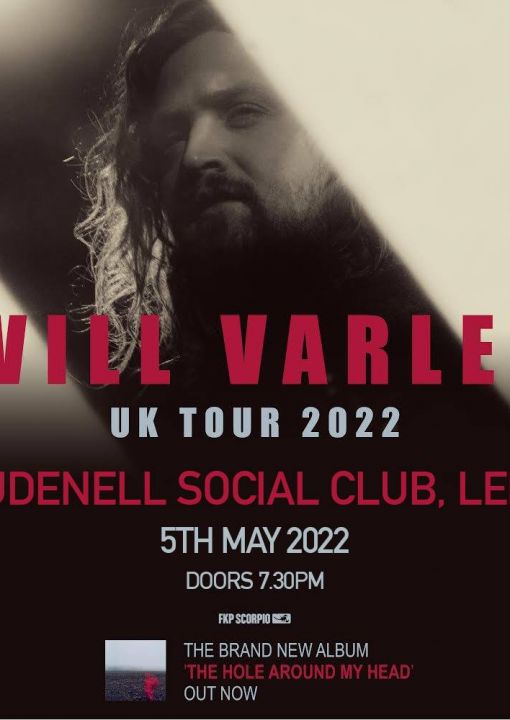Will Varley Plus Guests on Thursday 5th May 2022