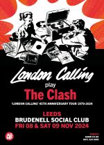 London Calling Plays The Clash  on Friday 8th November 2024