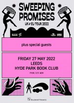 Sweeping Promises - Cancelled
 @ Hyde Park Book Club on Friday 27th May 2022