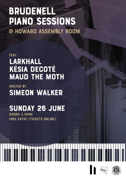 Brudenell Piano Sessions  Howard Assembly Room on Sunday 26th June 2022