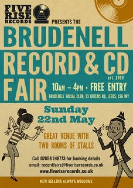Brudenell Record Fair  on Sunday 22nd May 2022