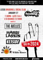 Big In 2024 The Avelles + Harri Larkin + Keyside + Sunbeam + The White Roses on Saturday 27th January 2024