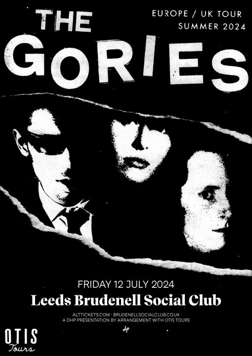 The Gories  Guests on Friday 12th July 2024
