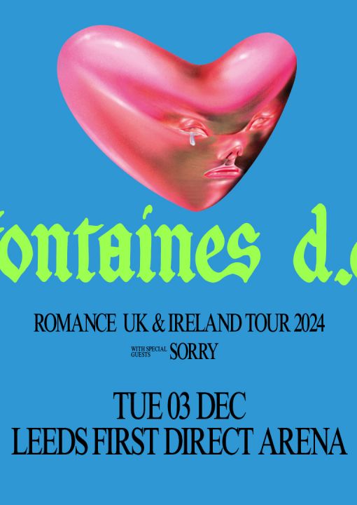 Fontaines DC  Sorry  First Direct Arena on Tuesday 3rd December 2024