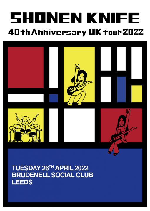 Shonen Knife Plus Guests on Tuesday 26th April 2022