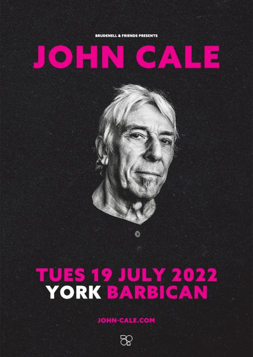 John Cale  York Barbican on Tuesday 19th July 2022