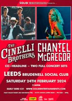 Chantel McGregor / The Cinelli Brothers Co-Headline Set on Saturday 24th February 2024