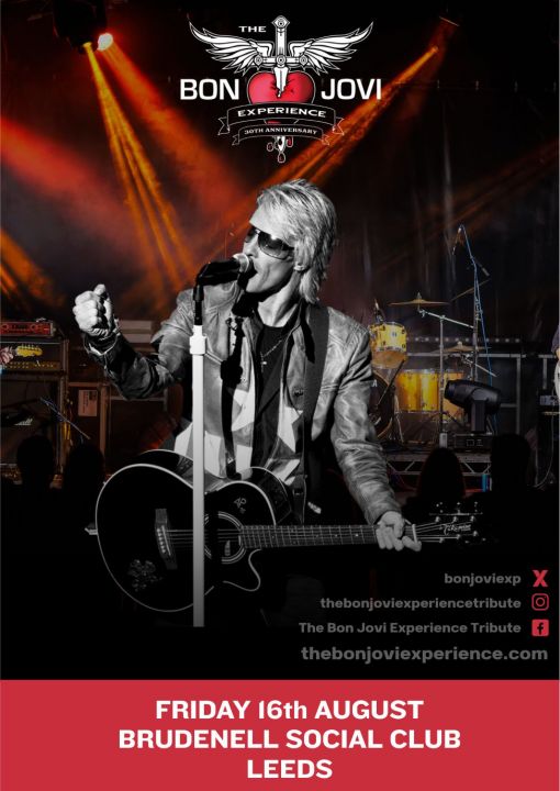 The Bon Jovi Experience  on Friday 16th August 2024