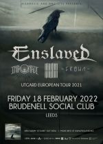 Enslaved + Intronaut + Obsidian Kingdom + Crown on Friday 18th February 2022