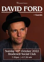 David Ford + Guests on Sunday 16th October 2022