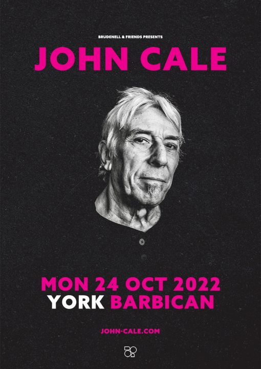 John Cale  York Barbican on Monday 24th October 2022