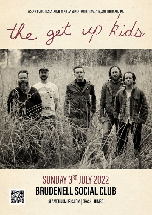 The Get Up Kids  Guests on Sunday 3rd July 2022