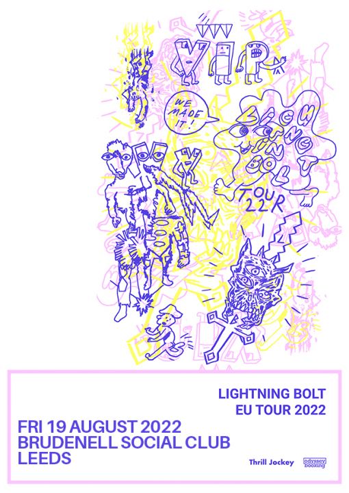 Lightning Bolt Plus Guests on Friday 19th August 2022