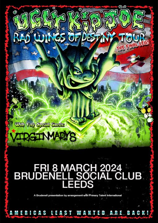 Ugly Kid Joe  Sold Out  Virginmarys on Friday 8th March 2024