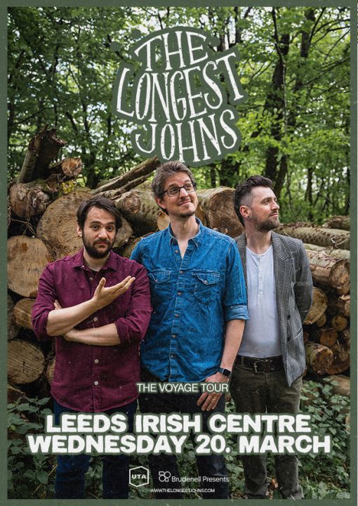 The Longest Johns  Leeds Irish Centre on Wednesday 20th March 2024