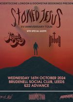 Stoned Jesus + Mondo Drag + The Abbey on Wednesday 16th October 2024