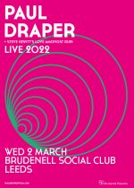 Paul Draper + Steve Hewitts Love Amongst The Ruin on Wednesday 2nd March 2022