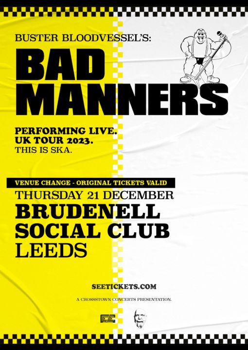 Bad Manners  Sold Out  on Thursday 21st December 2023