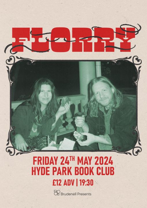 Florry  Hyde Park Book Club on Friday 24th May 2024